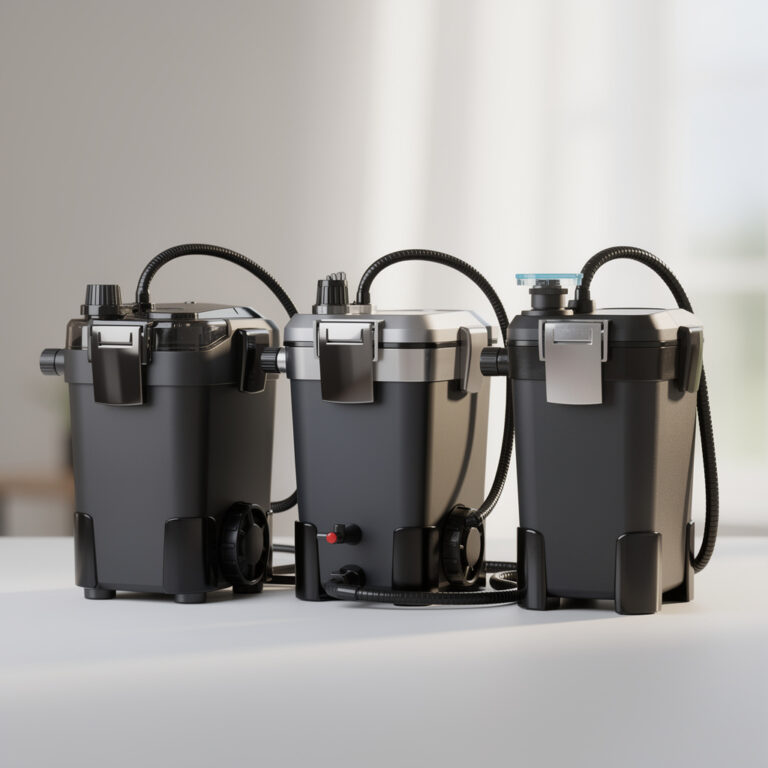 Canister filters for larger tanks