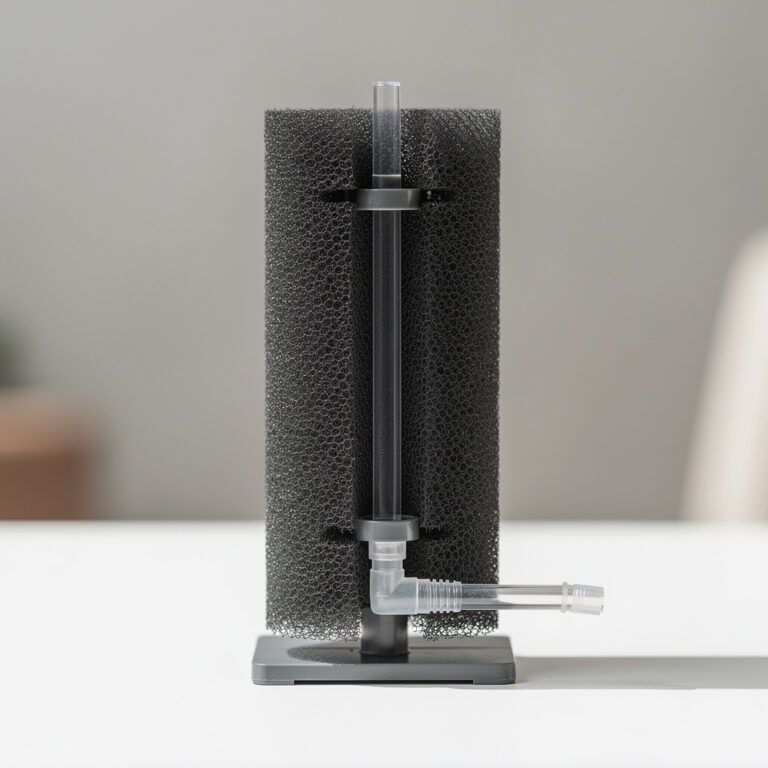 Sponge filters for gentle filtration