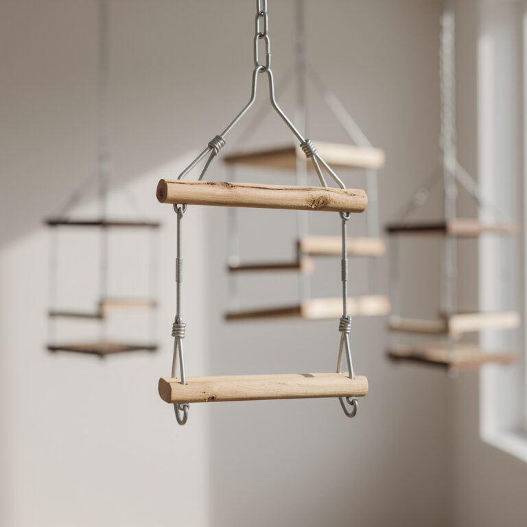Bird swings for gentle motion