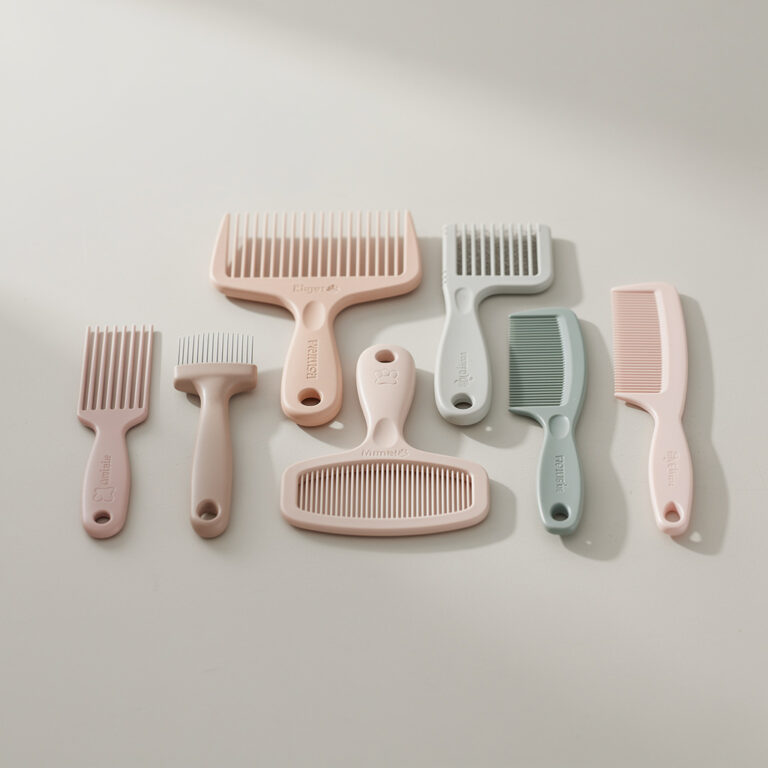 Combs for tangles and finish work