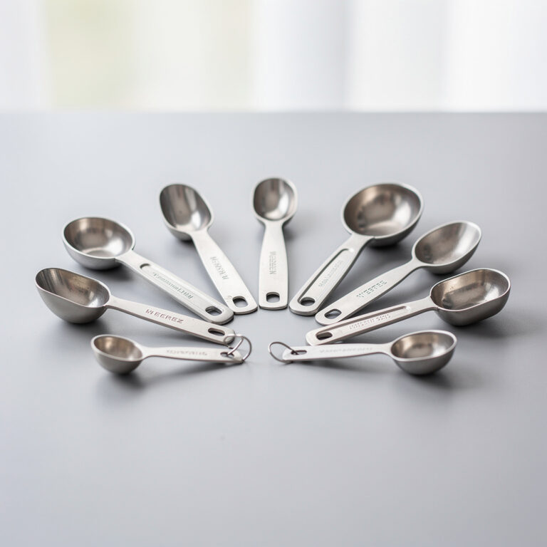 Spoons and scoops for mess-free serving