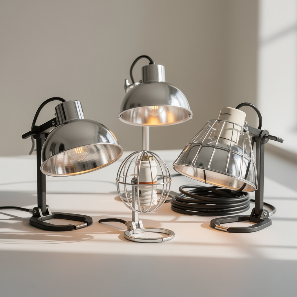 Small Animal Heat Lamp Fixtures