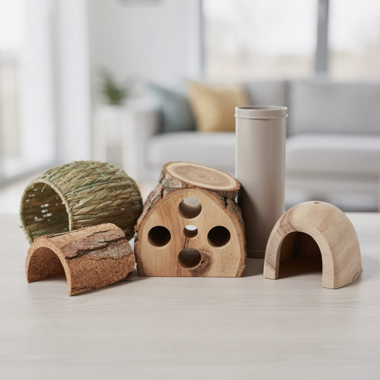 Tunnels and hideouts for play breaks